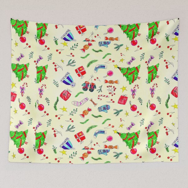 Item preview, Christmas Illustration Pattern designed and sold by Vicky021.
