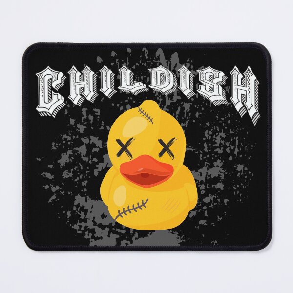 Item preview, CHILDISH Dead Rubber Duck (White) designed and sold by Anxatzi.