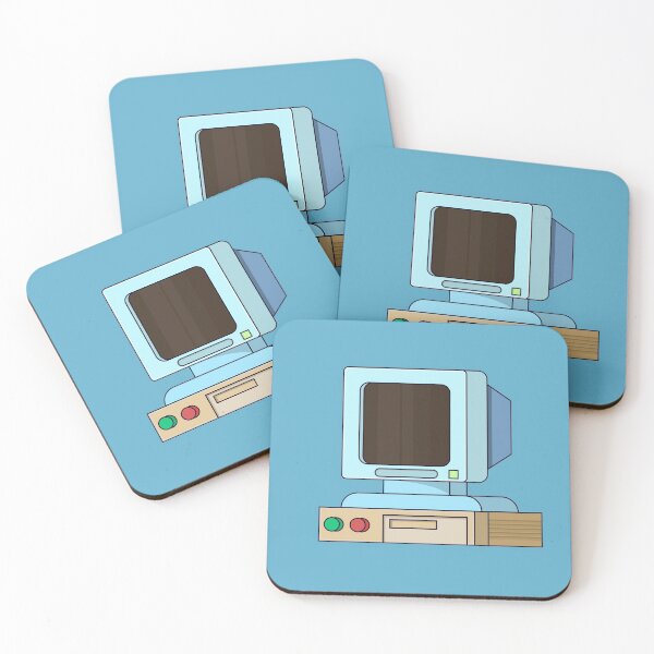 Item preview, Old Computer Illustration - Computer Vector - Cartoon Computer designed and sold by VizcwntGFX.