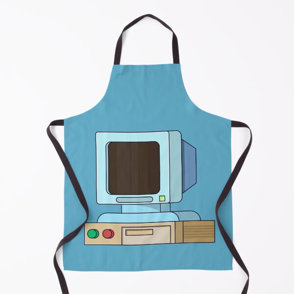 Item preview, Old Computer Illustration - Computer Vector - Cartoon Computer designed and sold by VizcwntGFX.