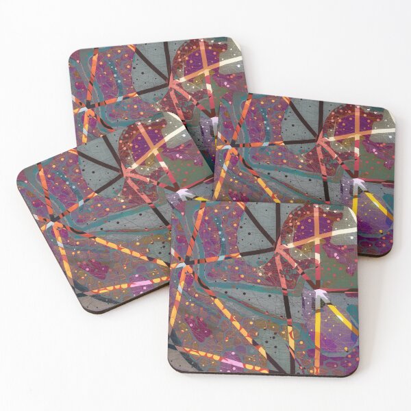 Item preview, Atomic - Lines and Swirls Abstract Art  designed and sold by TheSplitWindow.
