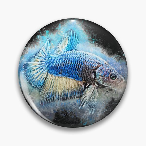 Item preview, Fighting Fish Dragonscale - Betta splendens designed and sold by AquariumLutter.