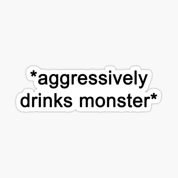 Green Monster Energy Sticker, For Anywhere at Rs 25/piece in