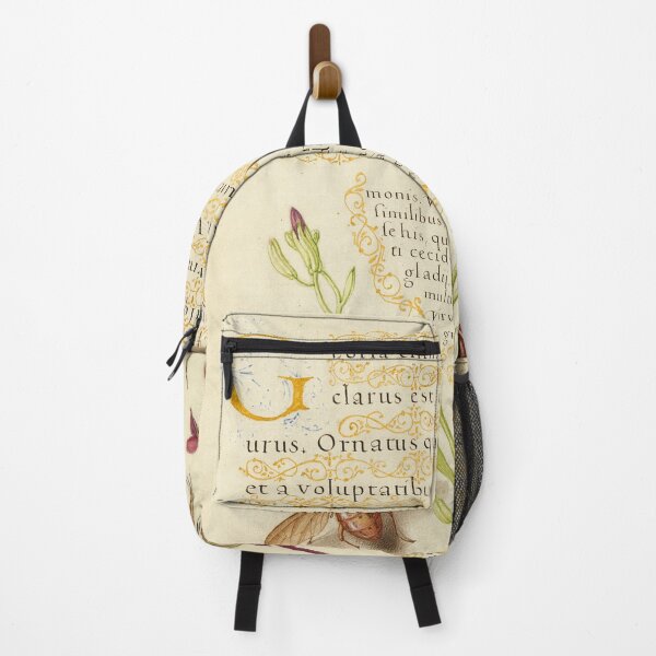 Item preview, Naturalist Manuscript Flowers, Insects and Animal Illumination: Gillyflower, Mayfly, Fly, and Snail by Joris Hoefnagel  designed and sold by Naturalist Prints.