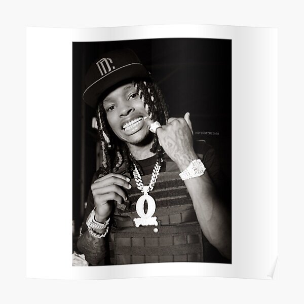 BEST SELLING - King Von Monochrome Poster