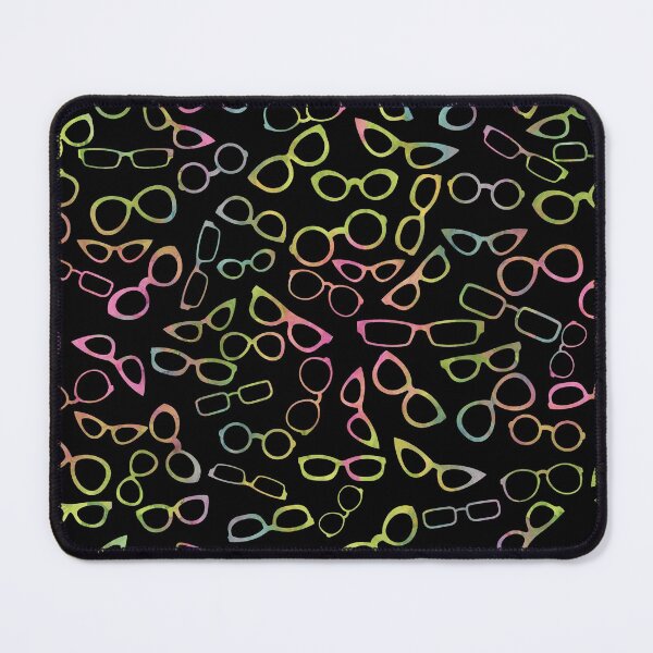 Item preview, Lime Green and Pink Eyeglasses Pattern designed and sold by Primroaddesigns.