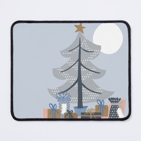 Item preview, Cute retro winter Christmas Tree with presents. designed and sold by LaBellCreative.