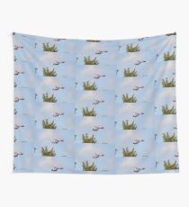 Media Helicopter Wall Tapestry