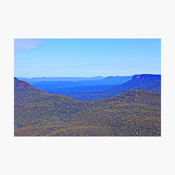 Item preview, The Blue Mountains!! designed and sold by Anthony Goldman.