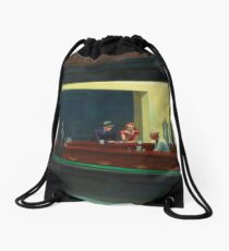 Mochila saco Vintage Edward Hopper Nighthawks Diner