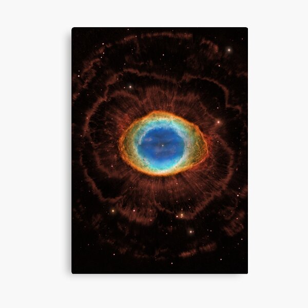 Ring Nebula (no text only pic) Canvas Print