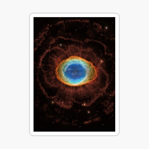 Ring Nebula (no text only pic) Sticker