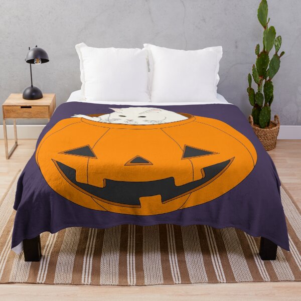Item preview, Pumpkin Cat (White) designed and sold by nklange240.