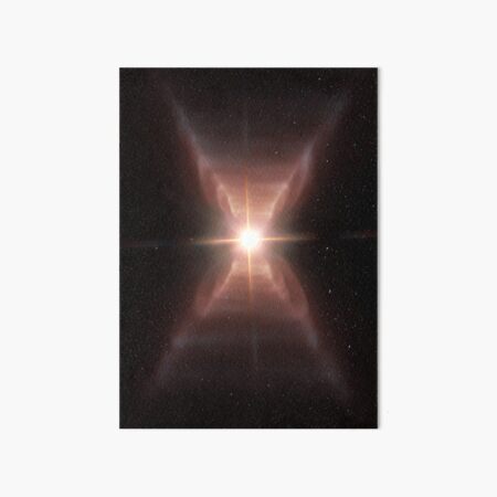 Red Rectangle Nebula (no text only pic) Art Board Print