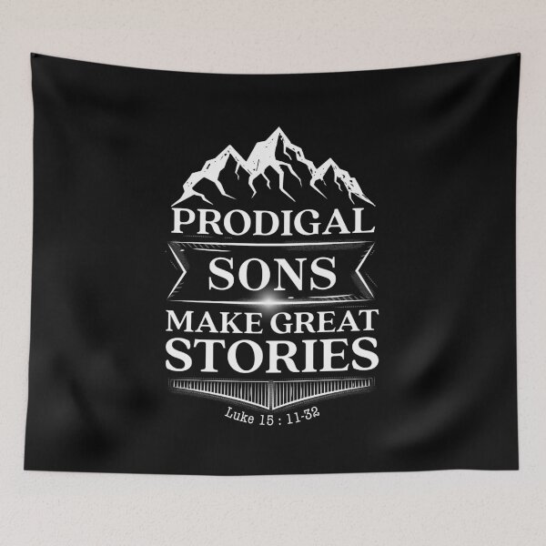 Item preview, Prodigal Sons Make Great Stories -  Luke 15 Verse 11 - 32 Parable , From Naughty To Glory ! designed and sold by MJDezigns.