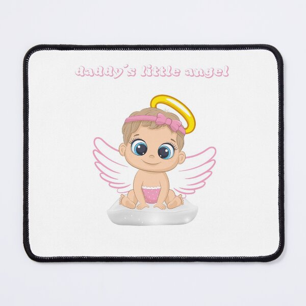 Item preview, Papa's baby, a cute little angel with angel wings, a must for every father designed and sold by MartinEngel.
