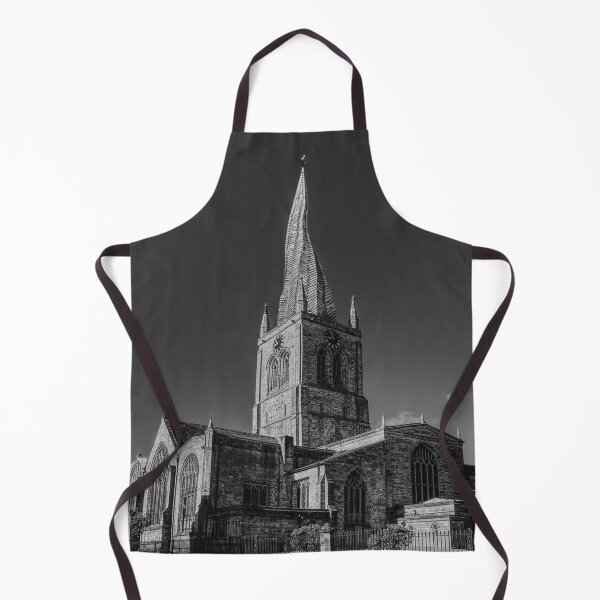 Item preview, Chesterfield Parish Church in Black and White designed and sold by Alisonchambers2.