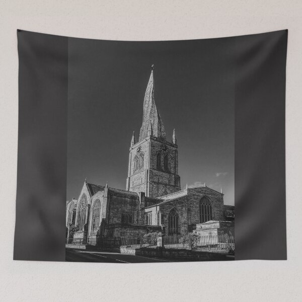 Item preview, Chesterfield Parish Church in Black and White  designed and sold by Alisonchambers2.