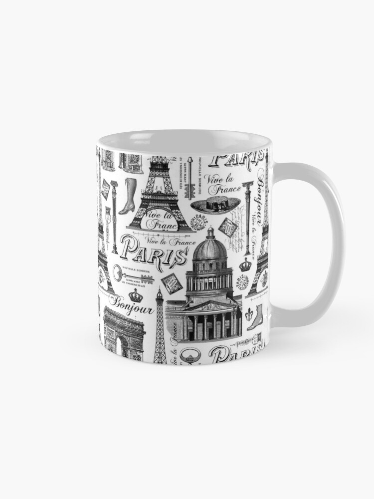 Paris Coffee Cup in Black