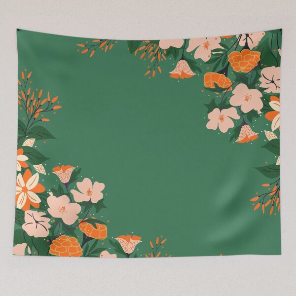 Item preview, Christmas Florals designed and sold by ojasha.
