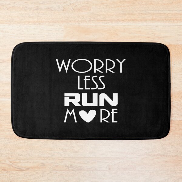 Item preview, Worry Less Run More designed and sold by the Zarock Shop.