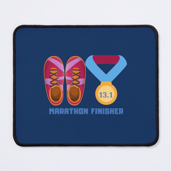 Item preview, Half Marathon 13.1 Finisher Marathoner Gift, Runner_s Gift, Running Gift, Blue, Pink, Gold Clas designed and sold by Adellete-sis.