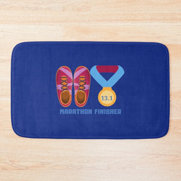Item preview, Half Marathon 13.1 Finisher Marathoner Gift, Runner_s Gift, Running Gift, Blue, Pink, Gold Clas designed and sold by Adellete-sis.