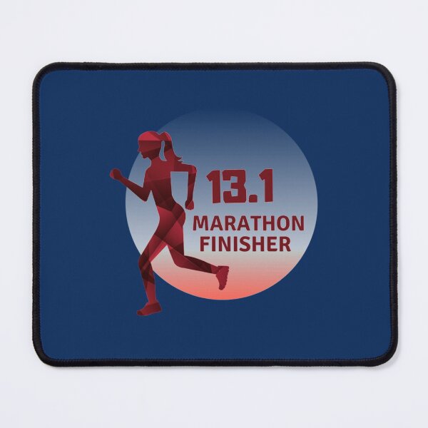 Item preview, Half Marathon 13.1 Finisher, Marathoner Gift, Runner_s Gift, Running Gift, Magenta, Red, Yellow designed and sold by Adellete-sis.