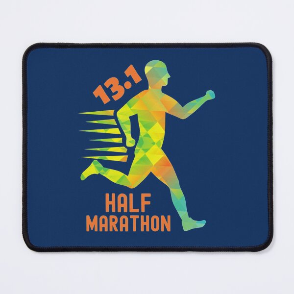 Item preview, Half Marathon 13.1 Marathoner Gift, Runner_s Gift, Running Gift, Green, Orange, Yellow designed and sold by Adellete-sis.