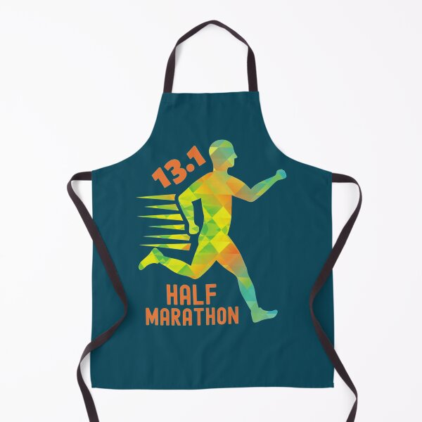 Item preview, Half Marathon 13.1 Marathoner Gift, Runner_s Gift, Running Gift, Green, Orange, Yellow   designed and sold by Adellete-sis.
