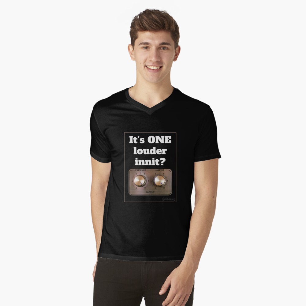 Item preview, V-Neck T-Shirt designed and sold by Guitarmony.