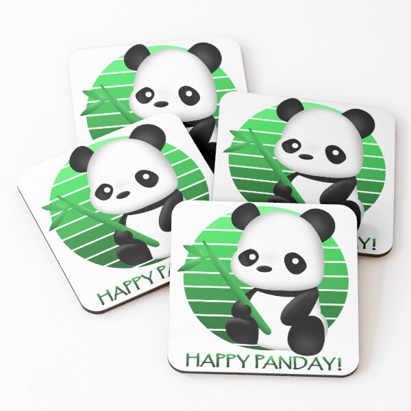 Item preview, Cute animal friendly panda designed and sold by smokylemon.