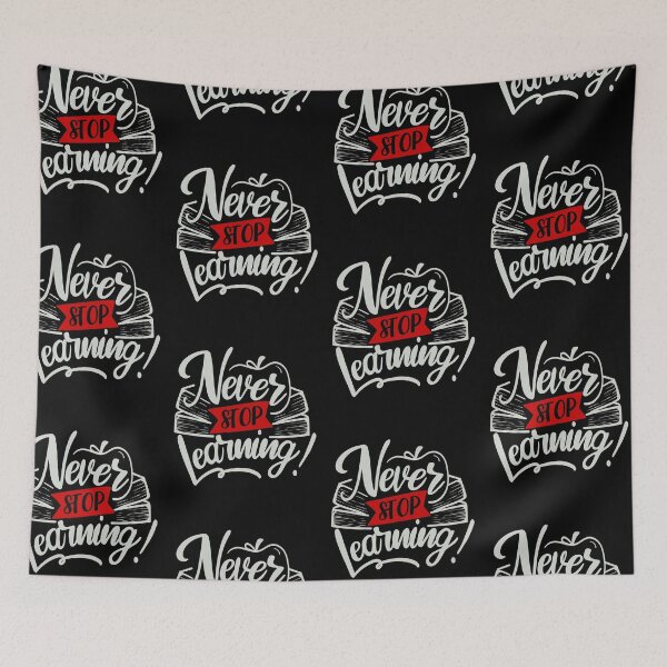 Item preview, Never Stop Learning designed and sold by FOX1999-Design.