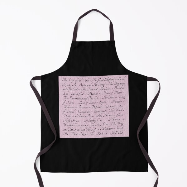 Item preview, Names of Jesus Christian Christ Pink Black designed and sold by JariHawk.