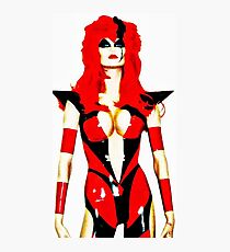 Sci-fi female character Photographic Print