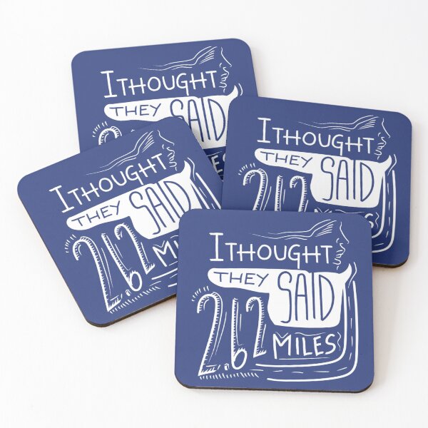 Item preview, Marathon Runner Running Gift Funny Quotes 2.62 26.2   designed and sold by Adellete-sis.