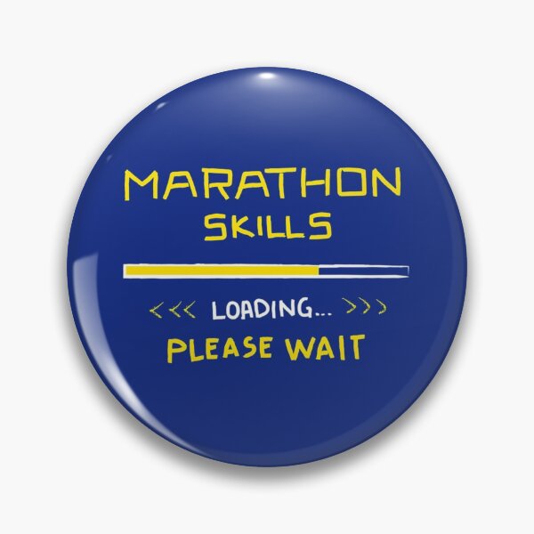 Item preview, Marathon Skills Loading Runner Gift Funny Quotes 26.2   designed and sold by Adellete-sis.