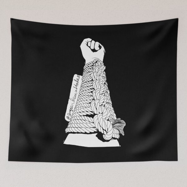 Item preview, Strong Arm on Black designed and sold by Songsnsmuttales.
