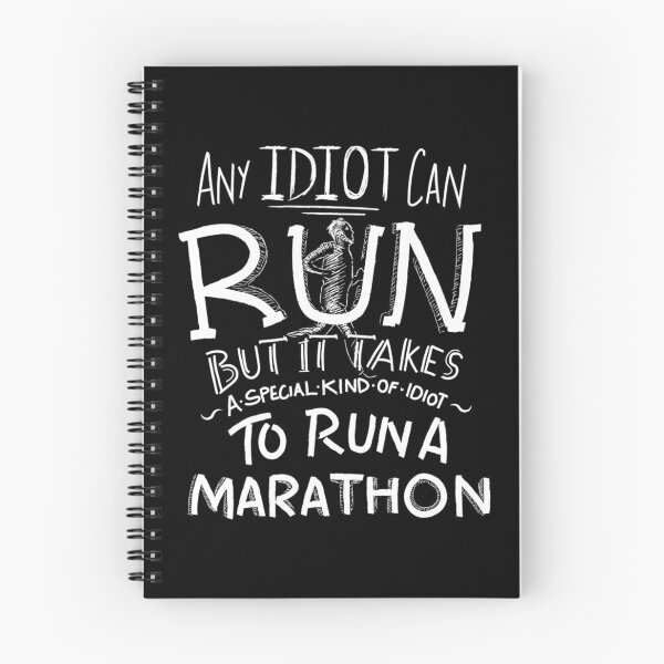 Item preview, Marathon Runner Running Gift Funny Quotes Idiot Long  designed and sold by Adellete-sis.