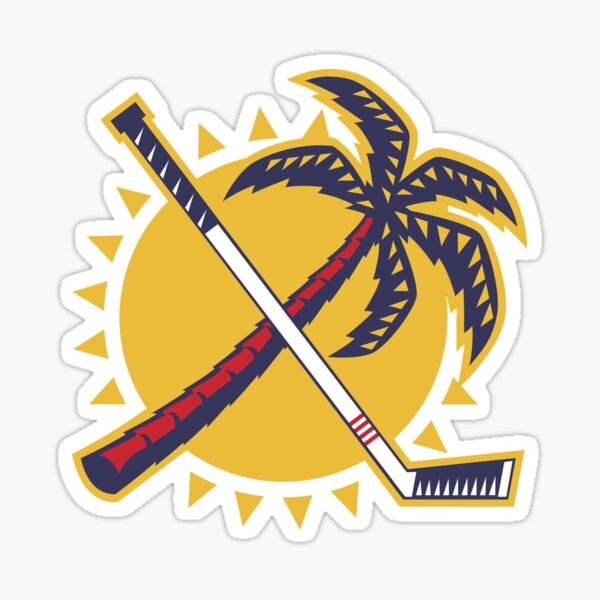 Florida Panthers Hawaiian Retro Logo NHLTropical Beach Men And