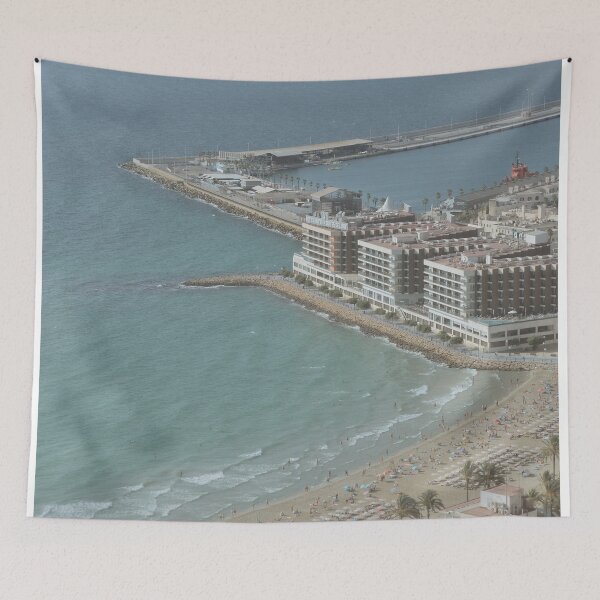 Item preview, Views of the beach in Alicante, Spain | Summer Europe Travel Photography designed and sold by julidescole.
