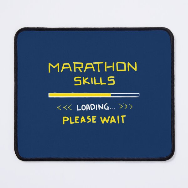 Item preview, Marathon Skills Loading Runner Gift Funny Quotes 26.2 designed and sold by Adellete-sis.