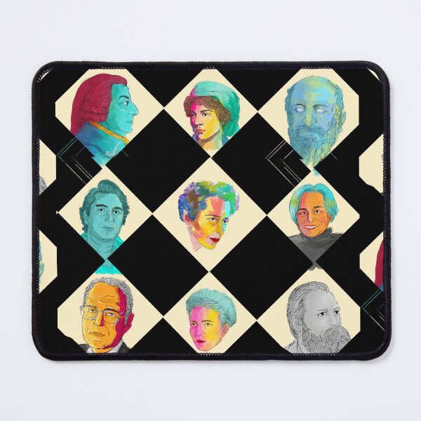 Item preview, Philosophers Pattern Chess iIlustration designed and sold by KennyLucky.