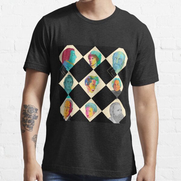 "Philosophers Pattern Chess iIlustration" Tshirt for Sale by
