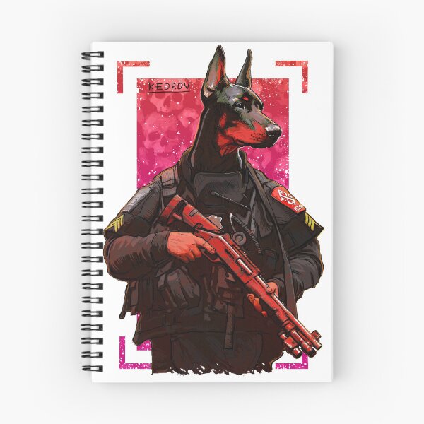 Item preview, Doberman with a shotgun designed and sold by Niti-Niti.