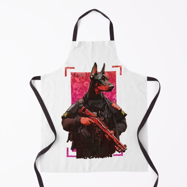 Item preview, Doberman with a shotgun designed and sold by Niti-Niti.