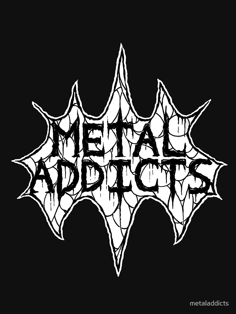 Thumbnail 3 of 3, Baseball ¾ Sleeve T-Shirt, Metal Addicts 2021 Design designed and sold by metaladdicts.