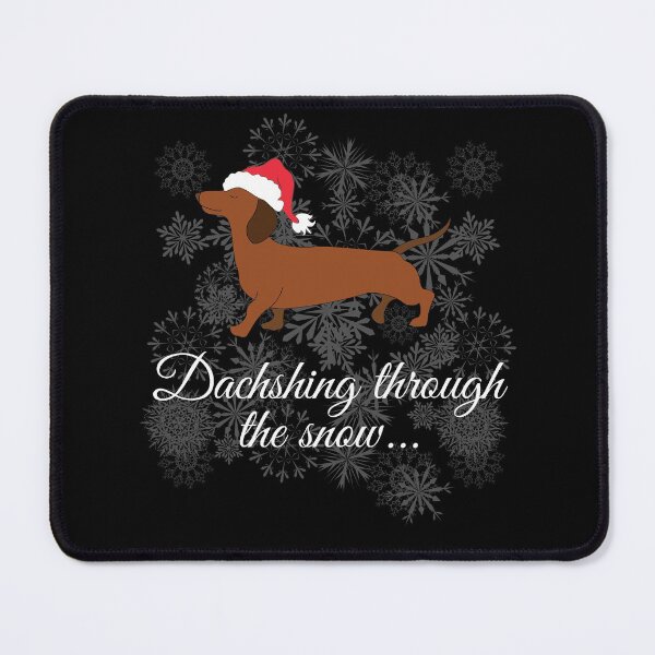 Item preview, Dachshing Through The Snow designed and sold by WonkeyCreations.