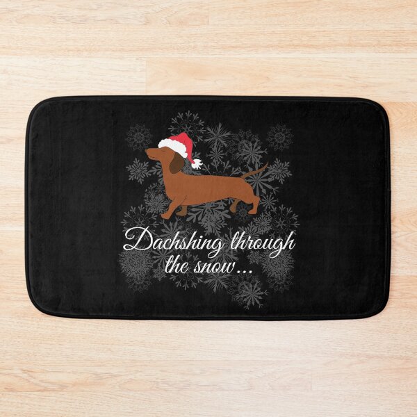 Item preview, Dachshing Through The Snow designed and sold by WonkeyCreations.