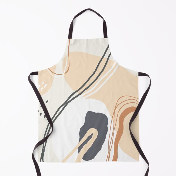 Item preview, Creme abstract shapes designed and sold by KennyLucky.